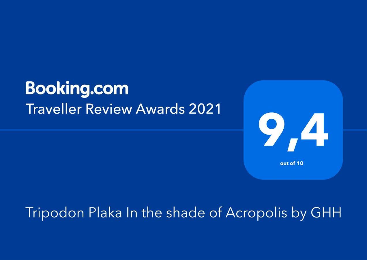 Villa Tripodon Plaka In The Shade Of Acropolis By Ghh Athen Exterior foto